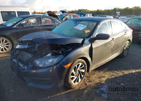 2016 Honda Civic Ex из США, поврежденный, VIN 19XFC2F73GE040558